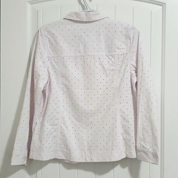 Koret white eyelet jacket, size PS - Picture 5 of 5